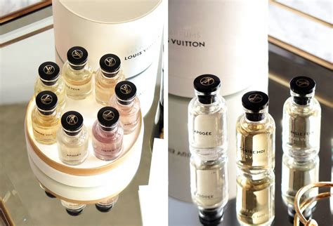 lv fragrance samples|louis vuitton miniature perfume set.